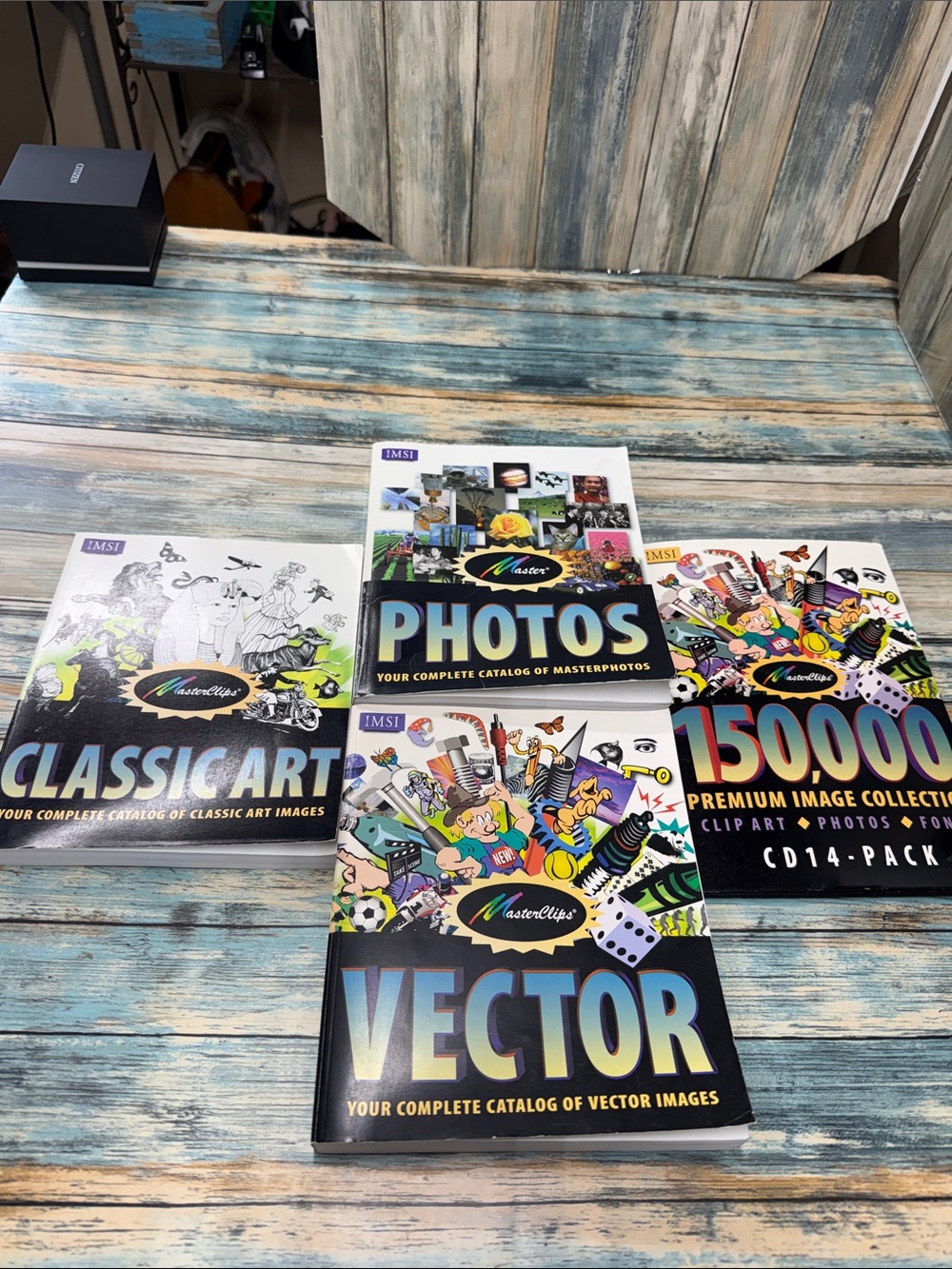 ⭐️Vintage 1997 IMSI MasterClips 150,000 Premium Image Collection CD Box Set